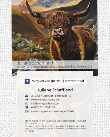 Visitenkarte KUN:ST International