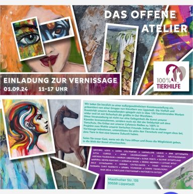 Vernissage Offenes Atelier 2024